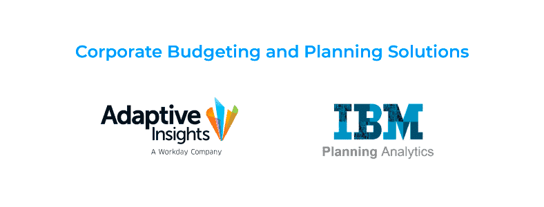 Corporate budgeting and planning solutions: Adaptive Insights and IBM Planning Analytics TM1