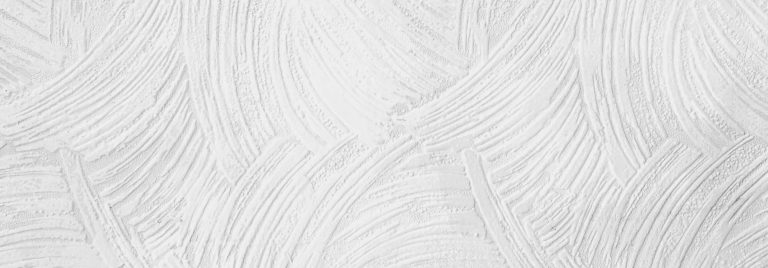White painted textured wall