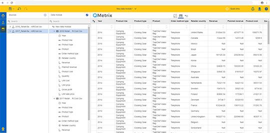 IBM Cognos Analytics Prepare Data