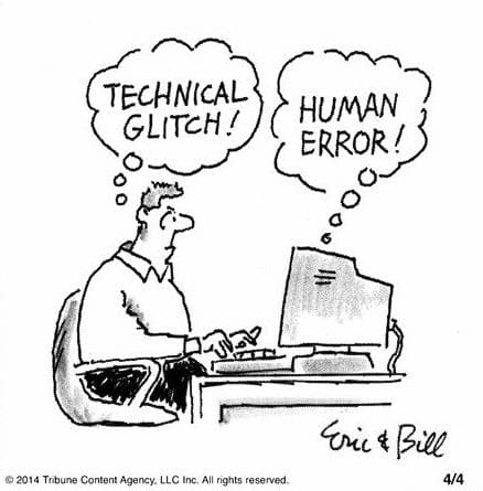 technical or human error