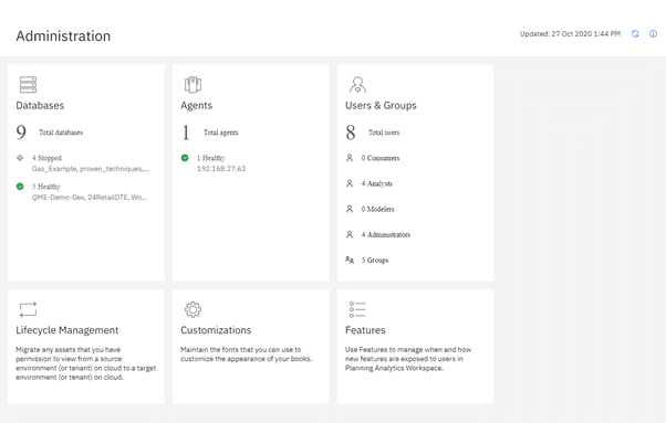 admin planning analytics