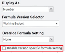 How do disable version