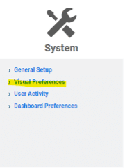 visual preferences