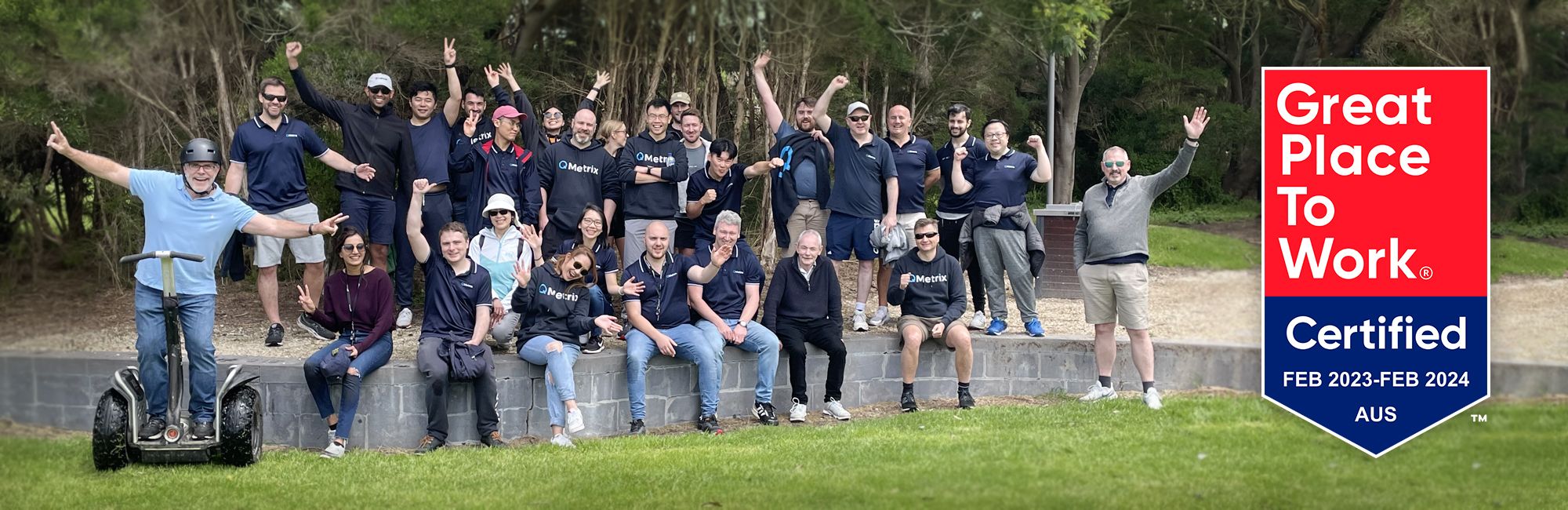 QMetrix has been certified as a Great Place to Work 2023