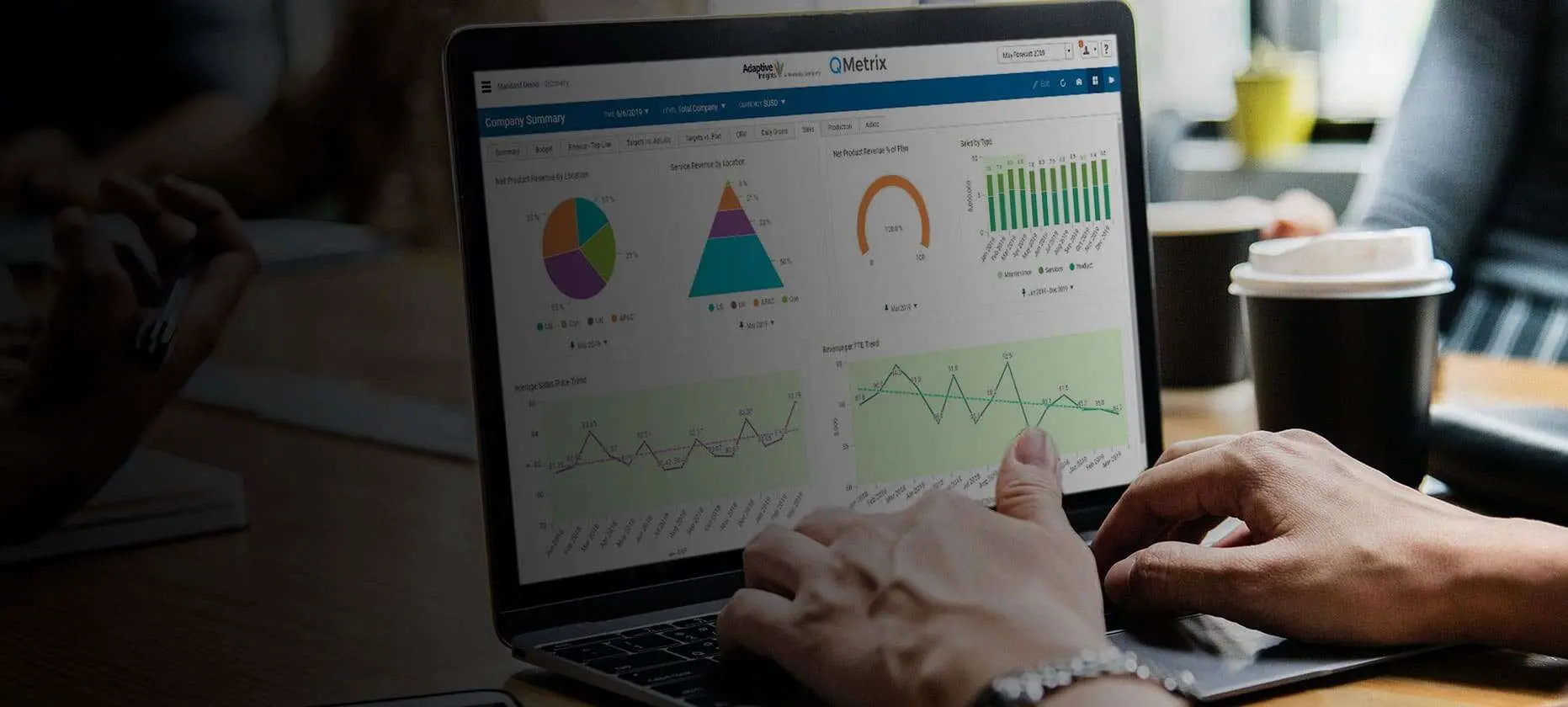 consultant working on FP&A software - Workday Adaptive Planning