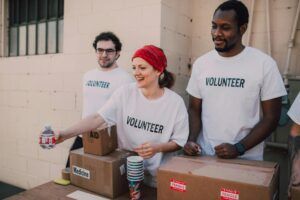 volunteer NFP workers