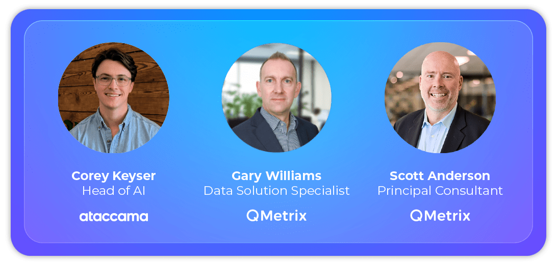 Data Quality AI webinar Ataccama guest speakers