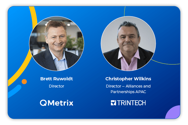 Trintech QMetrix partnership directors headshots