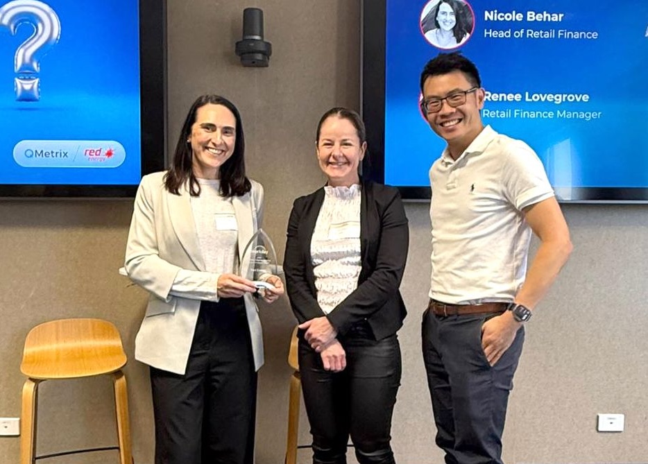 Red-Energy-QMetrix-Dave-Workday-award