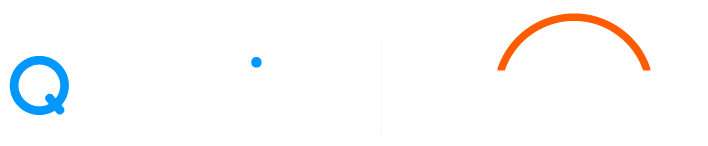 QMetrix logo and Workday logo beside, in white, cropped closely
