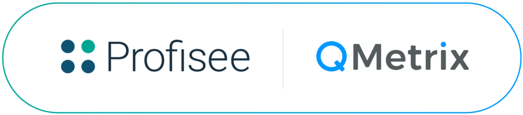 Profisee-QMetrix-logo-round Profisee and QMetrix logo