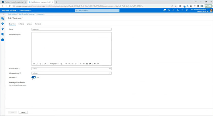 2023.1 - Microsoft Purview Deep Link