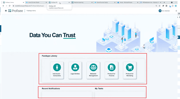 Improved navigation in Profisee