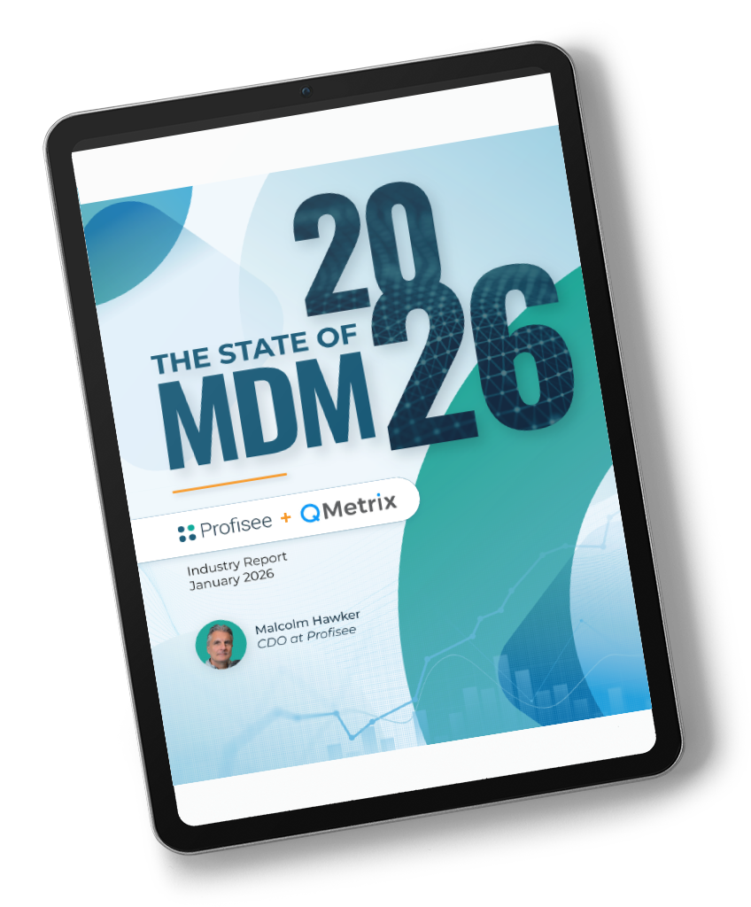 Cover of “The State of MDM 2026” report by Profisee and QMetrix